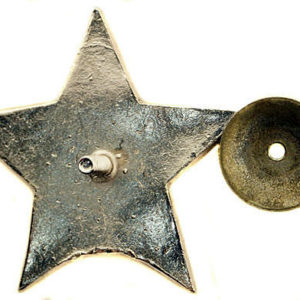 Soviet Afghanistan War Participant Award Star Badge