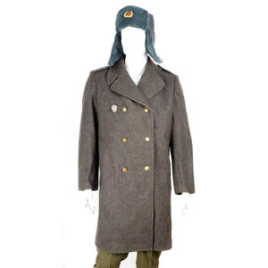 Russian Soviet Army Soldiers Mens Uniform Trench Coat