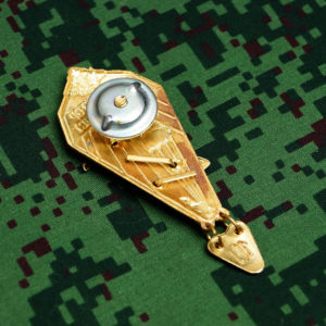 Russian parachutist instructor Uniform Award Chest Badge