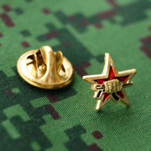 Russian military Uniform Award Chest Badge Special forces AK-47 Small