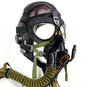 Soviet Goggles Russian Pilot Flight Leather Helmet Aviator's Biker Headset