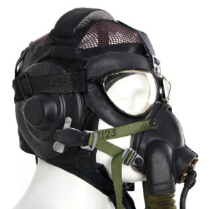 Soviet Goggles Russian Pilot Flight Leather Helmet Aviator's Biker Headset