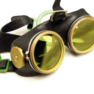 OPF Russian Soviet Chameleon UV IR Nuclear Explosion Goggles Steampunk