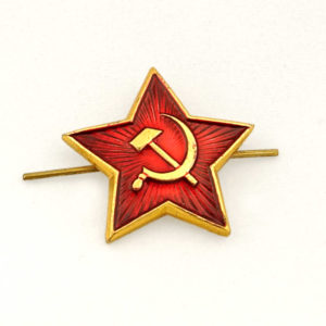 Soviet Red Star Pin
