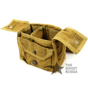 Soviet Military First Aid Kit Medical Belt Pouch