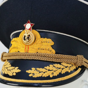 Russian Soviet Navy Admiral Uniform Peaked Visor Hat