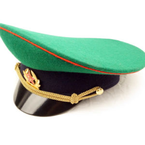 Soviet Army Border Guards Uniform Visor Hat