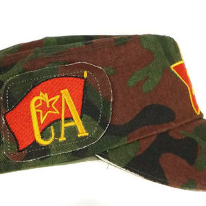 NO PASARAN! Russian Soviet Army Communist AK-47 Patched Souvenir Camo Baseball Cap Hat