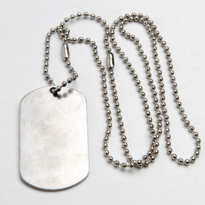 Russian Flag Eagle Military Dog Tag