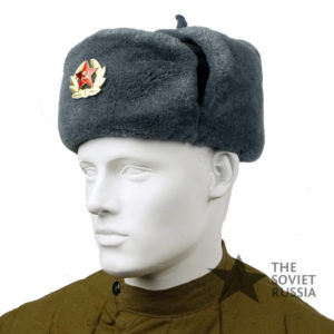 Ushanka Soviet Army Hat Original Surplus