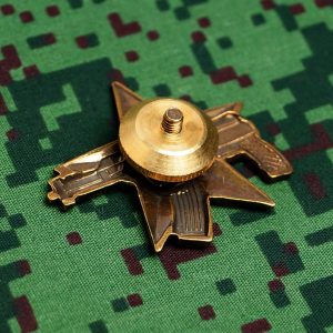 Russian Special Forces Spetsnaz Uniform Award Chest Badge AK 47 74 Fist