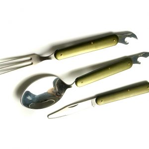 Pocket Folding Cutlery Set Spoon Fork Knife