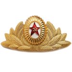 Soviet Army General Uniform Hat Badge