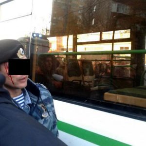 Russian Police OMON Uniform Hat Beret Badge Golden Silver Olive - Dimmed