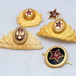 Soviet Military Communist Russian Hammer and Sickle Badge Gift Set
