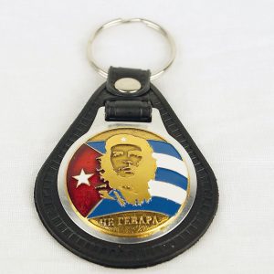 Che-Guevara Keychain Key-Ring Badge Russian
