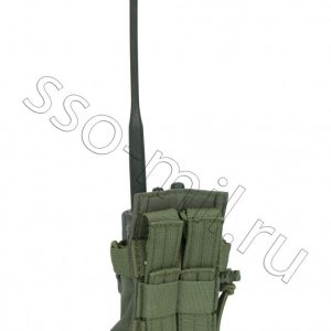 SSO PRS-2 Radio Pouch Molle Belt Bag with Rubber Fasteners