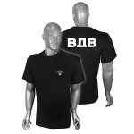 Russian Airborne Logo VDV T-Shirt Black