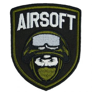 Airsoft Player Patch Embroidered