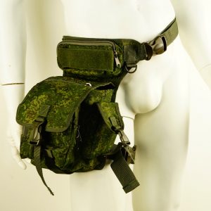 Russian Military Tactical Pack Waist Thigh Drop Leg Bag Belt Pouch digital camo