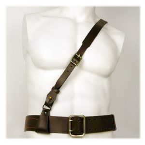 Russian Military Officer Leather Belt Harness Baldric
