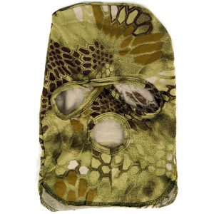 Military Face Mask 3 Hole Balaclava Python Camo