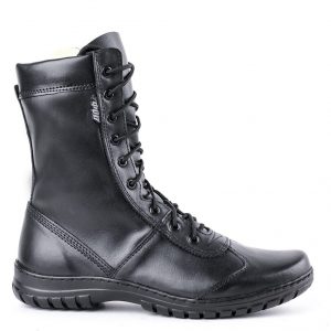 Russian Army Boots Leather Side Zipper Fast Put On