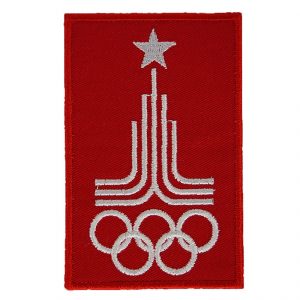 Soviet Olympic Games Patch Embroidered
