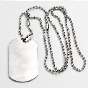 Russian VDV Dog Tag We Have No One To Fear