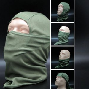 Half Face Mask - Full Face Balaclava Sniper Olive OD