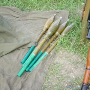 RPG 7 Shots Case Backpack Russian Grenade Launcher