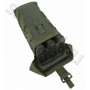SSO 2 AK Mags MOLLE Pouch Olive