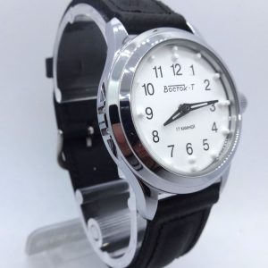 Russian wrist watch Vostok-T east for visually impaired braille