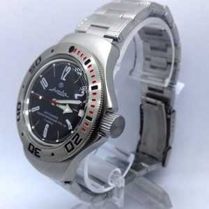 Russian wrist watch for diving Vostok amphibian automatic 31 jewels 200m #6