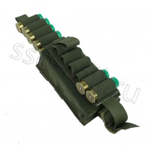 SSO MOLLE Pouch for 12 Rounds Shells Slugs 12 Gauge Olive