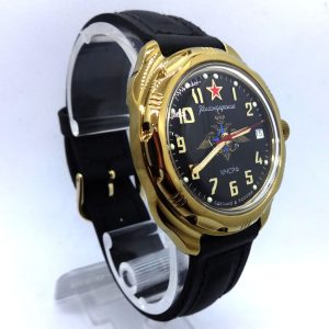 Russian army Vostok wrist watch. watertight.mechanical. 17 jewels. EMERCOM
