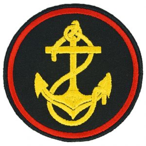 Russian Military Marines Sleeve Patch Anchor