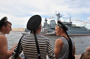 Russian Navy Shirt + Hat