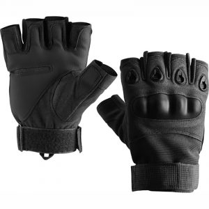 Russian Tactical Half Gloves Rage Black