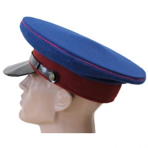Soviet NKVD Officers WW2 Russian Blue Visor Hat