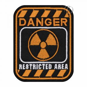 Radiation Restricted Area Danger Patch