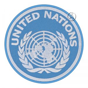UN Peacekeeper Patch Russian