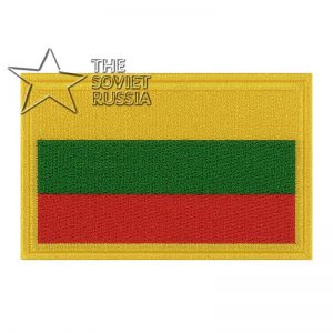 Lithuania Flag Patch Republic of Lithuania
