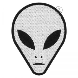 Alien Logo Patch Green / White