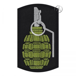 Hand Grenade Airsoft Patch