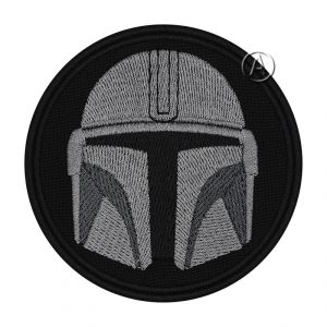 The Mandalorian Star Wars Helmet Patch