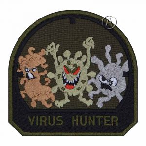 Virus Hunter Airsoft Patch Cool
