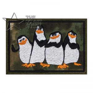 Penguins Embroidered Patch A-TACS FG