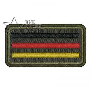 Germany Flag Tricolor Tactical Patch Olive