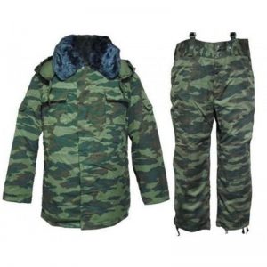 Cold Weather Winter Hunting Suit Russian Military Flora Camo